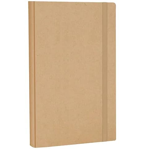 Geri Dönüşümlü Kraft Defter, 13x21 cm — logolu promosyon ürünü