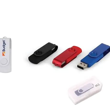Usb Bellek, 8 GB Metal Gövdeli ve Renkli — toptan promosyon siparişlerine uygun