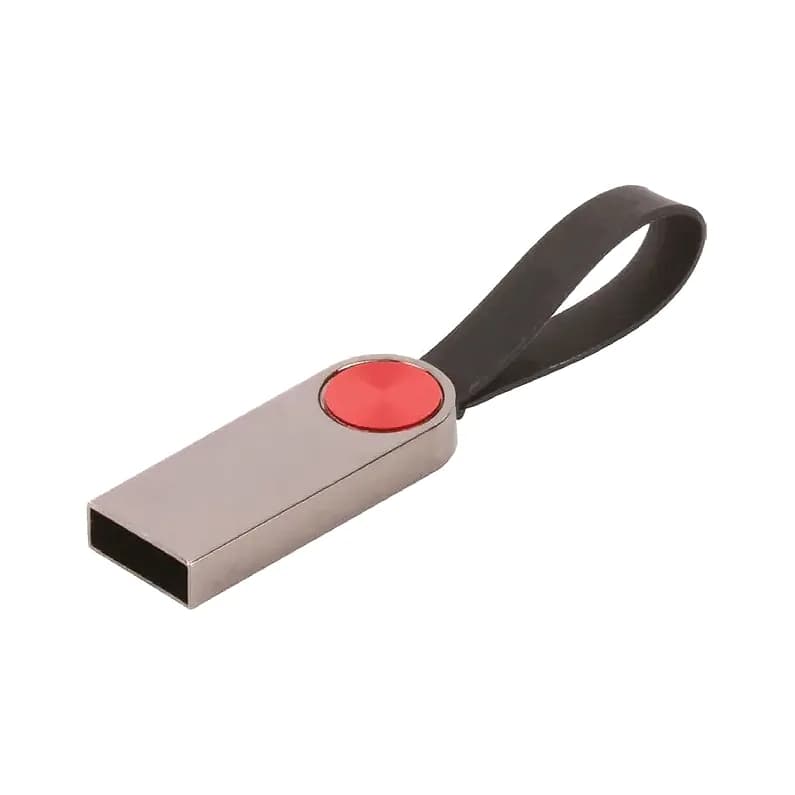 8 GB Metal USB Bellek, 55 mm Gövde; promosyon siparişlerinde kurumsal baskı için hazır