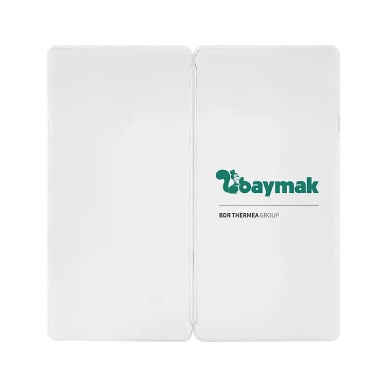 promosyon beyaz katlanabilir hesap makinesi, marka baskılı kapak yüzeyi