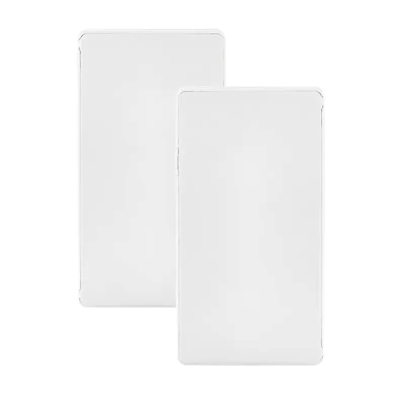 promosyon beyaz hesap makinesi gövdesi, baskısız iki panel halinde