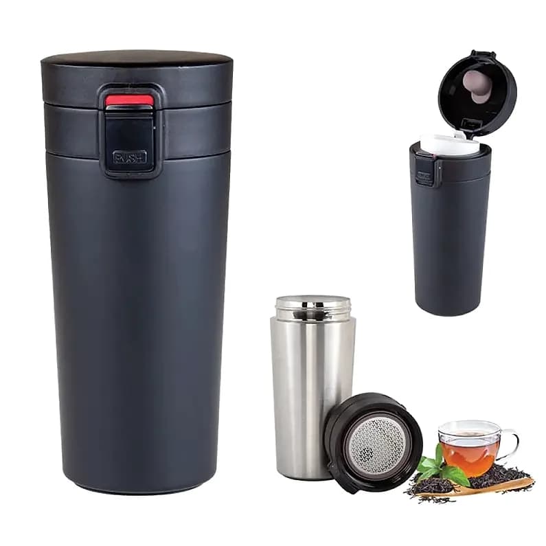 350 ml Çelik Kupa, Sıcak İçecekler İçin — toptan promosyon siparişlerine uygun