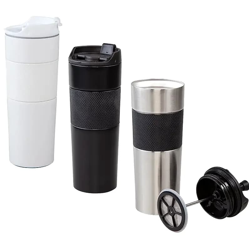 French Press Çelik Termos 450 ml, 880 TL için logolu promosyon üretimi