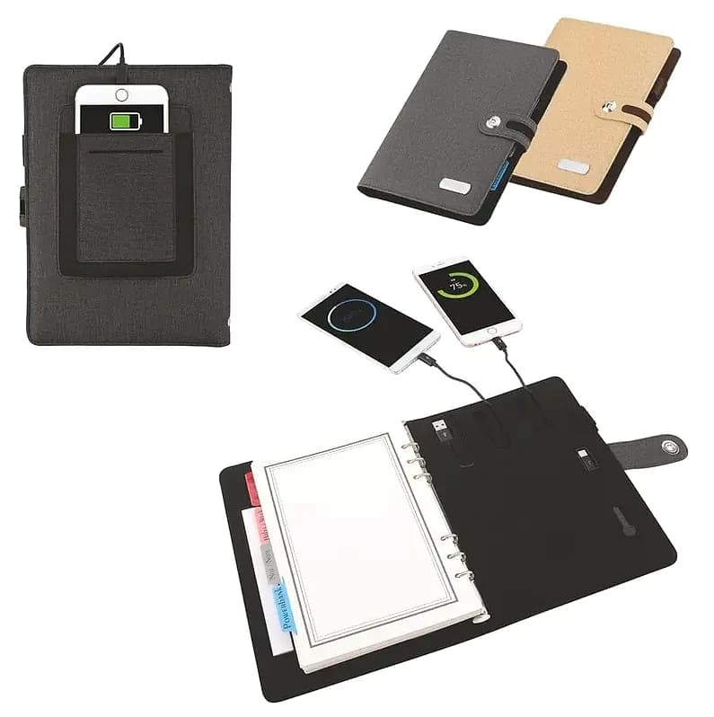 Powerbank Organizer, 6000 mAh Hızlı Şarj — logolu promosyon ürünü