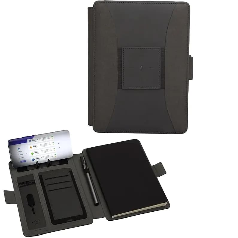 Telefon Cepli Organizer Powerbank, 6000 mAh — logo baskılı promosyon seçeneği