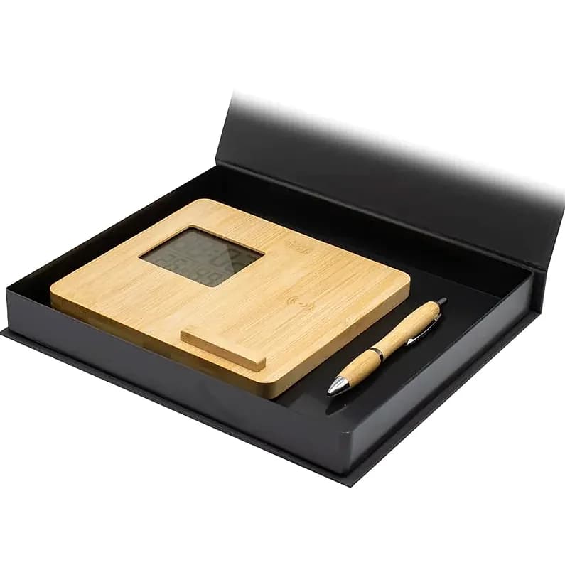 Bambu VIP Set (Kare Kutulu, 1700 TL) — toptan promosyon siparişlerine uygun