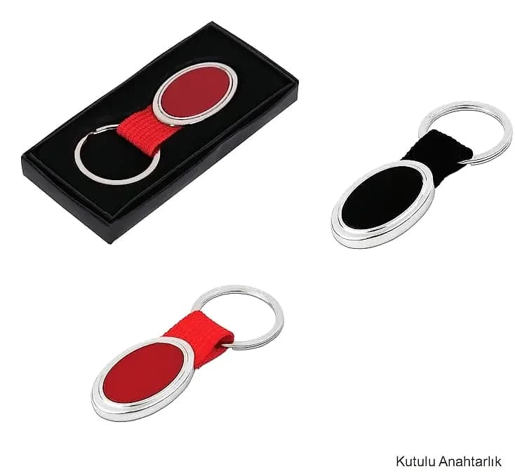 50 Gram Metal Anahtarlık — Ağır Gövde — logolu promosyon ürünü