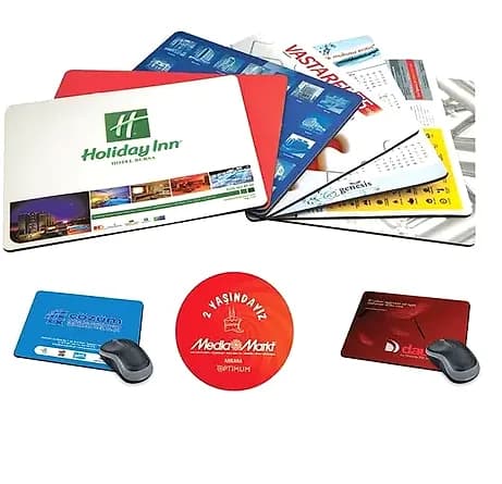 Mousepad, Dikişli Kenar ve Kaymaz Taban — toptan promosyon siparişlerine uygun