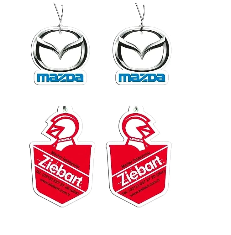 Araç Bayi Modelleri İçin Oto Kokusu; promosyon siparişlerinde kurumsal baskı için hazır