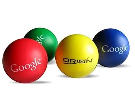 Stres Topu, Plastik Gövdeli ve Logolu — logo baskılı promosyon seçeneği