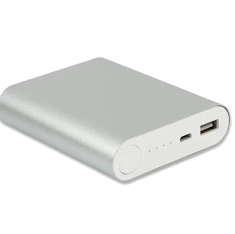 10400 mAh Powerbank, Tek Çıkışlı Model; promosyon siparişlerinde kurumsal baskı için hazır