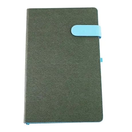 13x21 Cm Kenarları Boyalı Termo Deri Defter — logo baskılı promosyon seçeneği