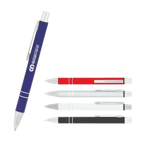 Mini Metal Tükenmez Kalem, Metalik Klipsli — logo baskılı promosyon seçeneği