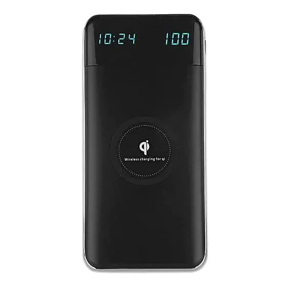 Kablosuz Şarjlı Powerbank, 10.000 mAh — logolu promosyon ürünü