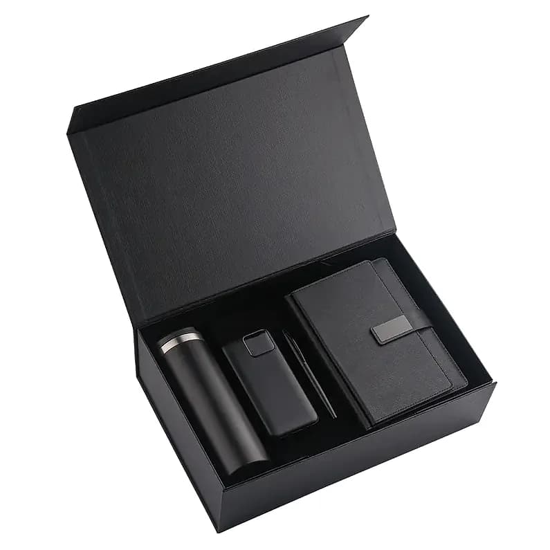 Dört Parça Kurumsal Hediye Seti — logo baskılı promosyon seçeneği