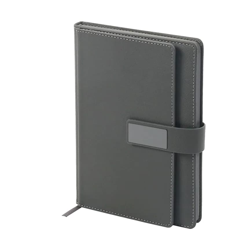 Metal Manyetik Kilitli Defter, 224 Sayfa — toptan promosyon siparişlerine uygun