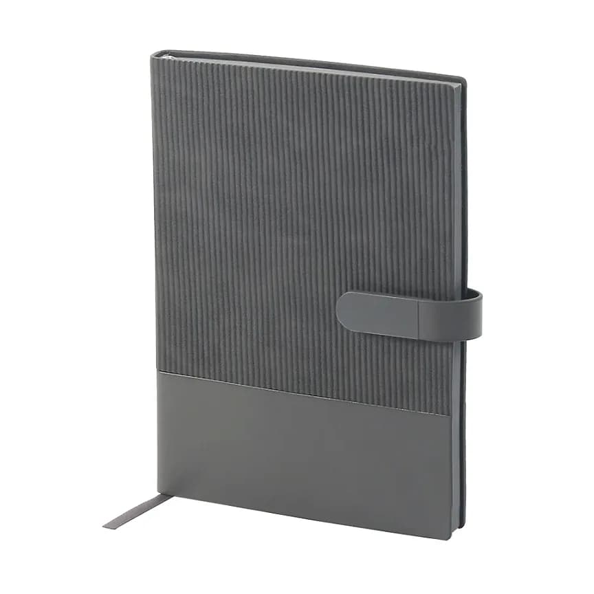 Manyetik Kilitli Termo Deri Defter 15x21; promosyon siparişlerinde kurumsal baskı için hazır