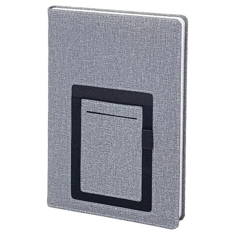 Kanguru Cepli Kareli Defter, 14 x 21 cm, promosyon kataloğunda logolu model