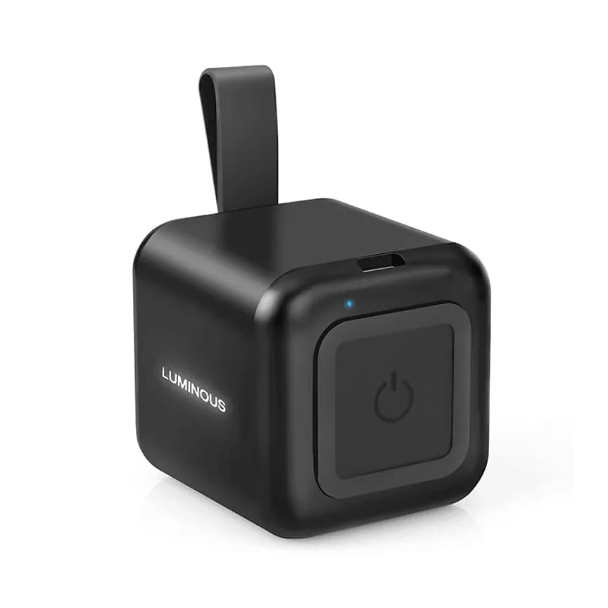 Küp Bluetooth Hoparlör, Üç Yüzey Işıklı — logolu promosyon ürünü