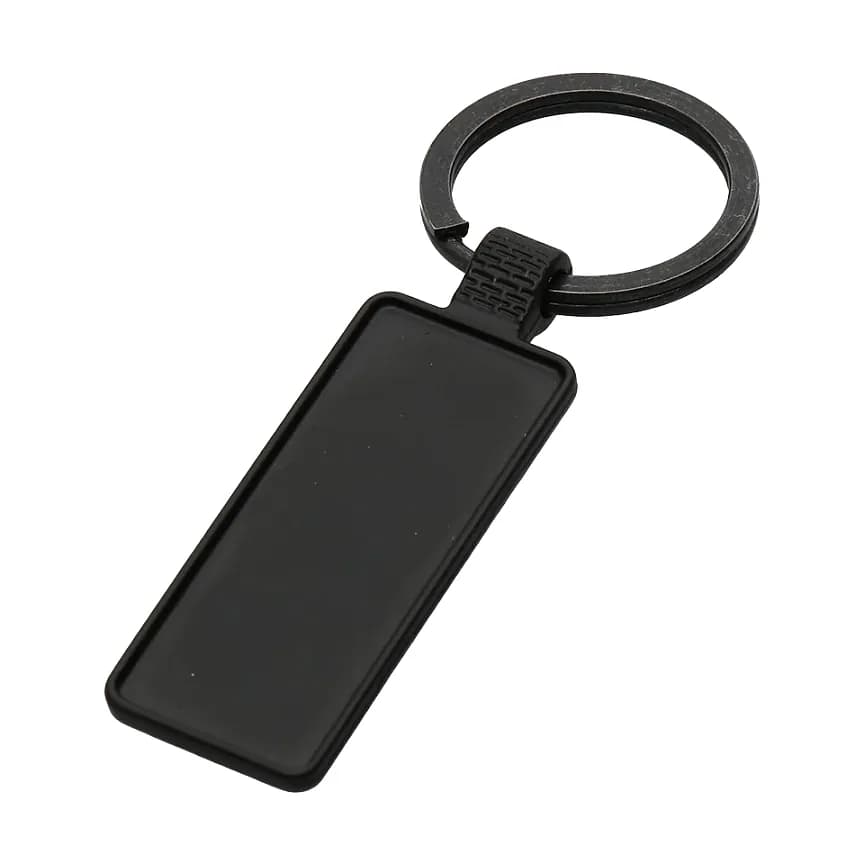 Dikey Metal Anahtarlık 2x8,7 Cm | 100 Adet, promosyon kataloğunda logolu model