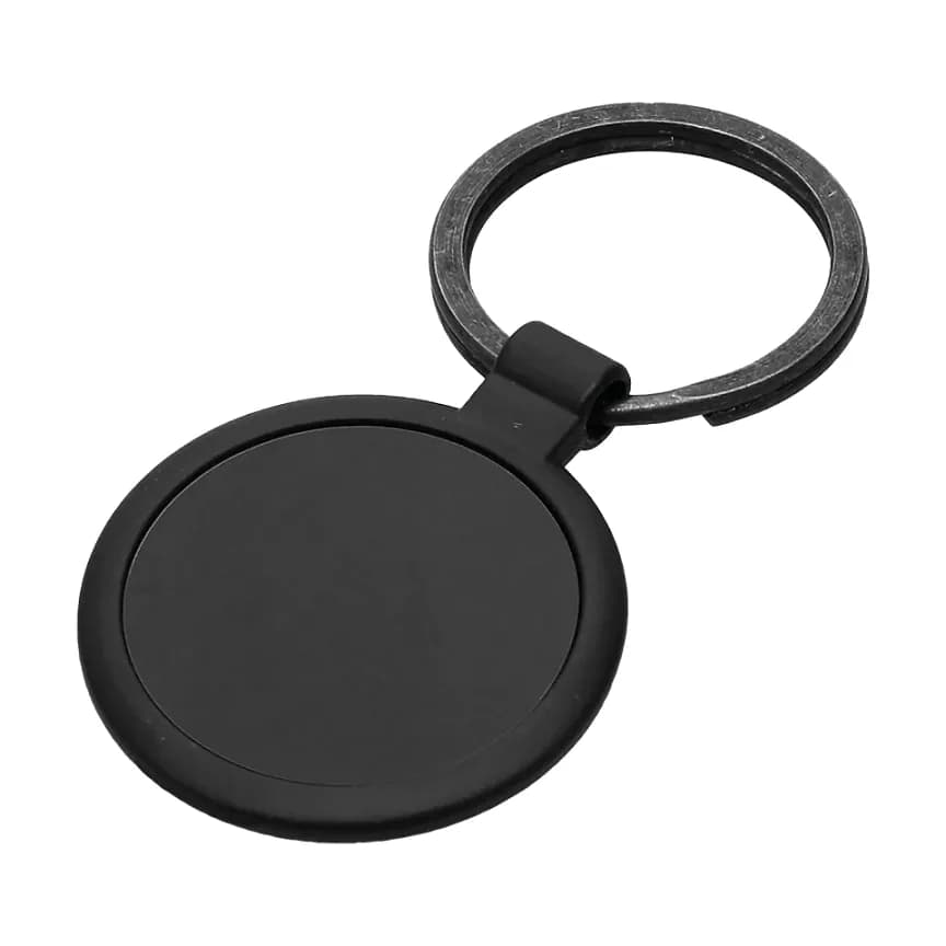 Yuvarlak Anahtarlık | 3,2x6,5 cm Metal Plaka — toptan promosyon siparişlerine uygun