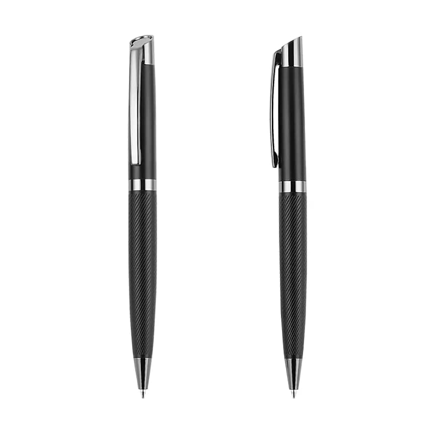 Pürüzsüz Gövdeli Krom Aksamlı Metal Kalem, 145 TL — logolu promosyon ürünü