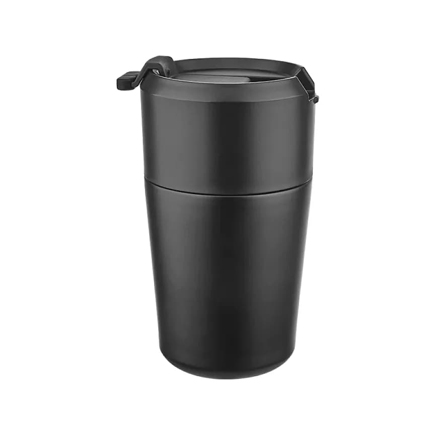 Halkalı Tutamaklı Termos Bardak 380 ml için logolu promosyon üretimi