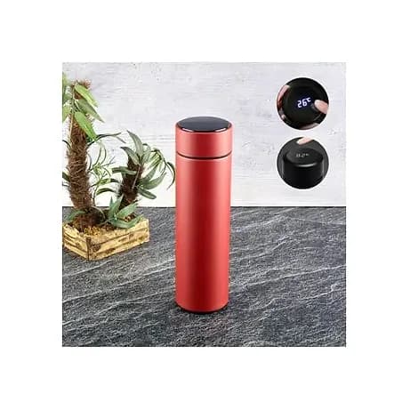 Dereceli 500 ml Termos, Ölçekli Gövde; promosyon siparişlerinde kurumsal baskı için hazır