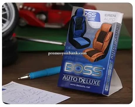 Masaüstü Bloknot, Unutmayınız Kartı, promosyon kataloğunda logolu model