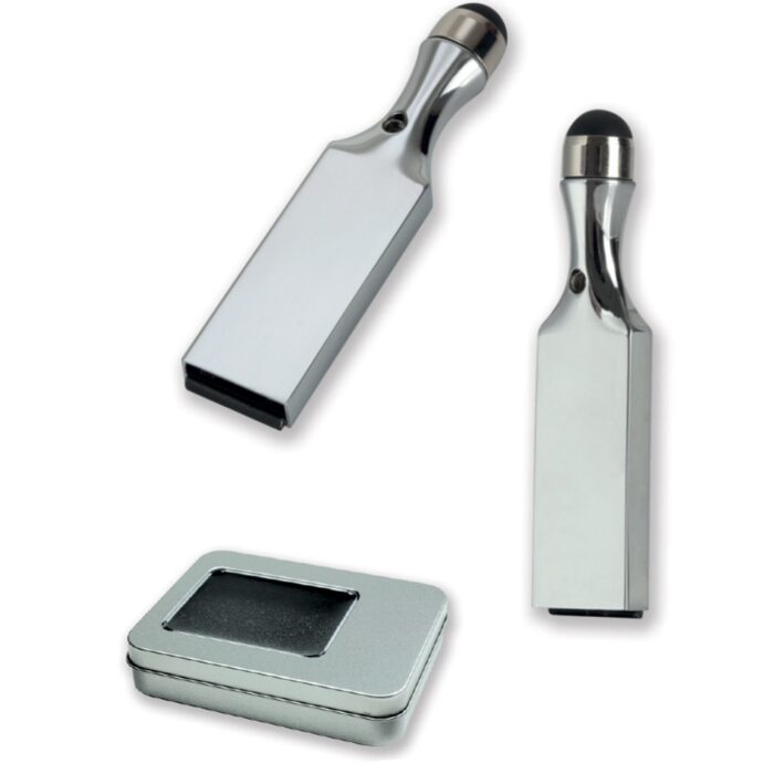 8 gb metal usb bellek touchpen p7255