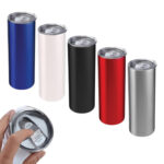 Beyaz Celik Termos 500 ml