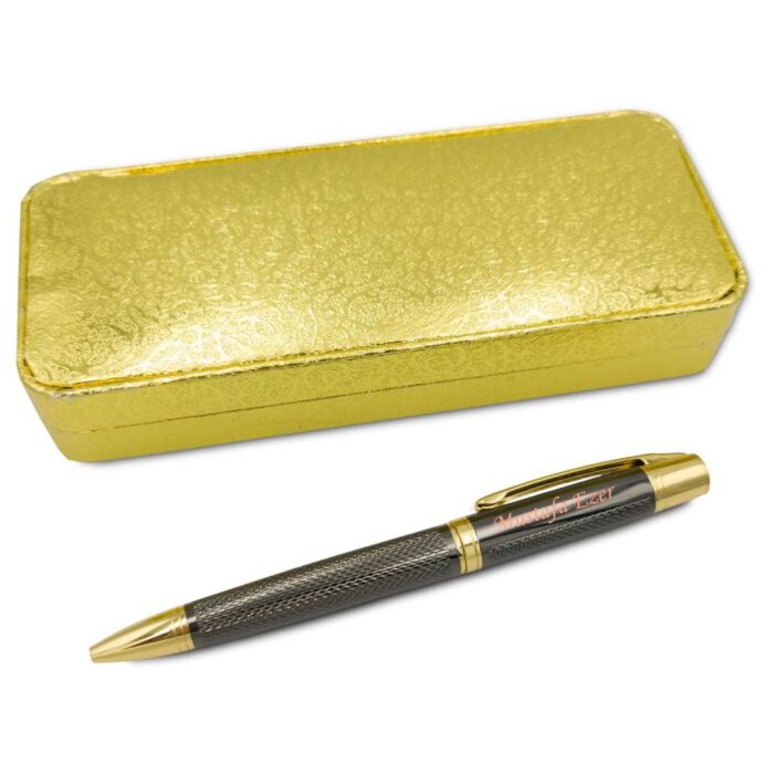 gold kutu metal tukenmez kalem seti mg18102