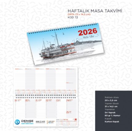 promosyon haftalik masa takvimi 72