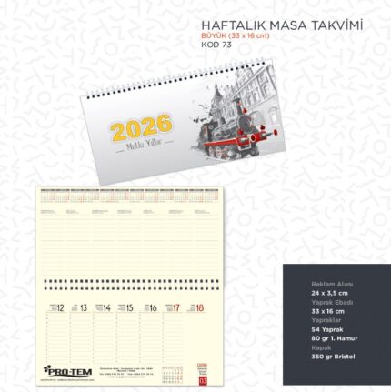 promosyon haftalik masa takvimi 73