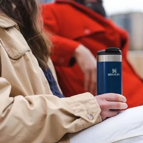 Stanley The AeroLight Transit Termos Bardak 0.35 Lt – Royal Blue Metallic (Lacivert) PRM-10788-074