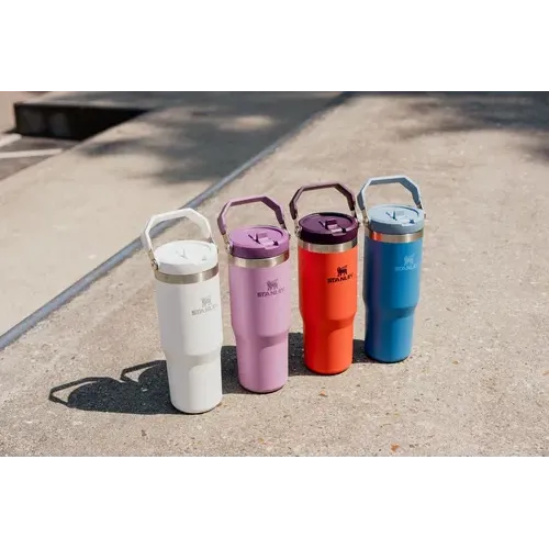 Stanley The IceFlow Flip Straw Pipetli Termos 0,88 LT – Polar (Beyaz) PRM-09993-407