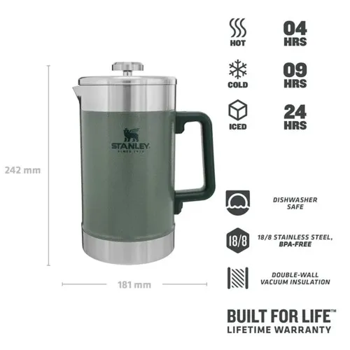 Stanley Klasik French Press Termos 1.4 Lt PRM – C9947
