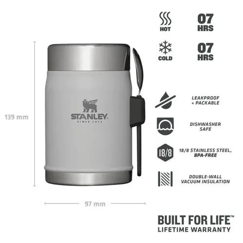 Stanley Klasik Paslanmaz Çelik Yemek Termosu Kaşıklı 0,40 LT PRM – C9980