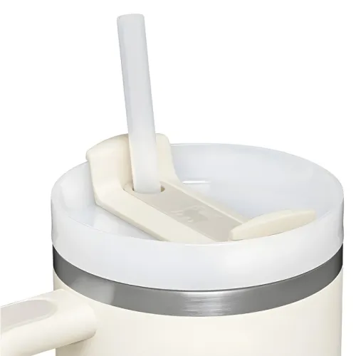 Stanley Quencher Pipetli Termos Bardak 1.18 Lt – Krem PRM – C9971