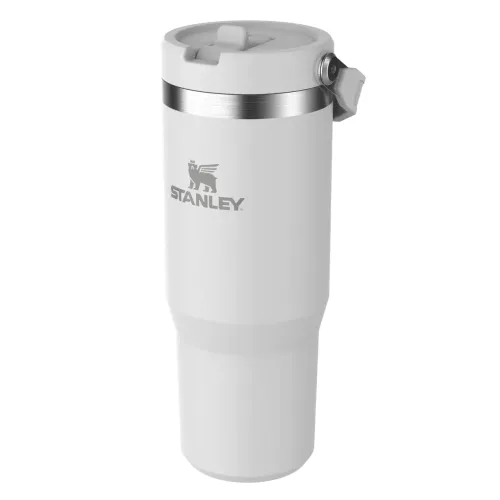 Stanley The IceFlow Flip Straw Pipetli Termos 0,88 LT – Polar (Beyaz) PRM – 09993 – 407
