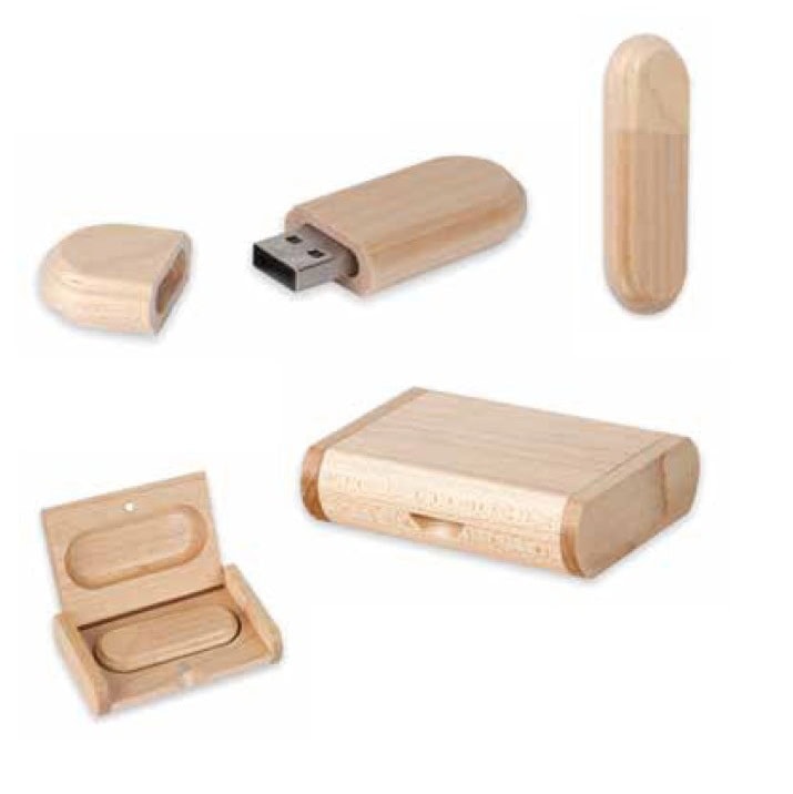 Ahşap Usb Bellek – t0104 – 16 gb