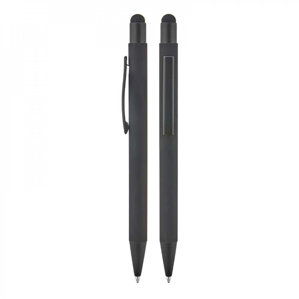 Metal Tükenmez Touchpen Kalem Rubber Gövde – ym1027