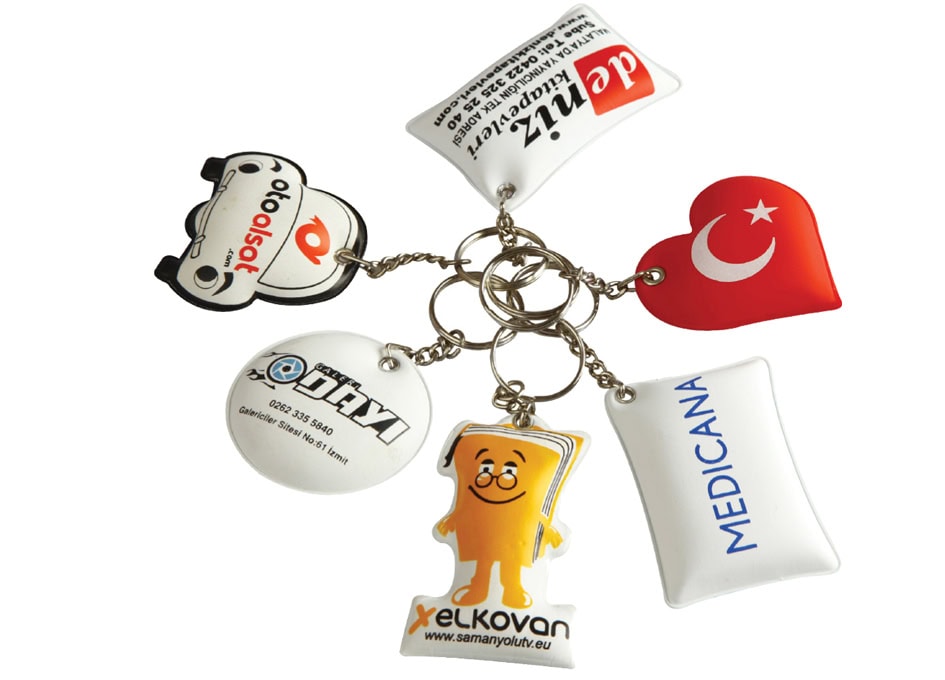 Anahtarlık Puf 2 Renk Baskı Dahil 32180