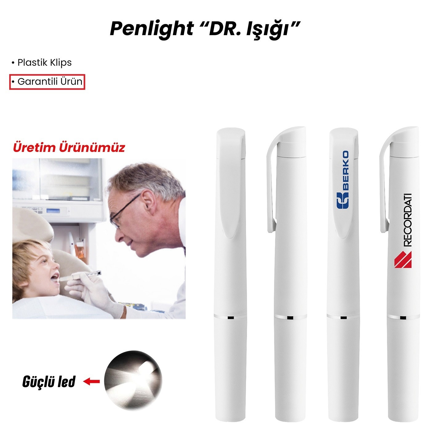 El Feneri Kalem Şeklinde Işık p1515