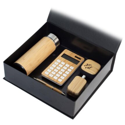 Promosyon Promosyon Hediyelik Setler Kutulu Bambu Vip Set   p1780 p1780