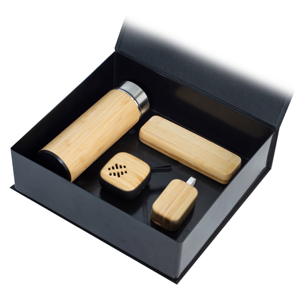 Hediyelik Setler Kutulu Bambu Vip Set p1781