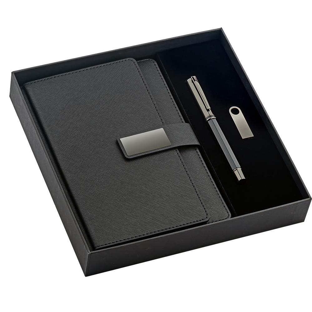 Hediyelik Setler Vip Set pl70 Defter Kalem Usb