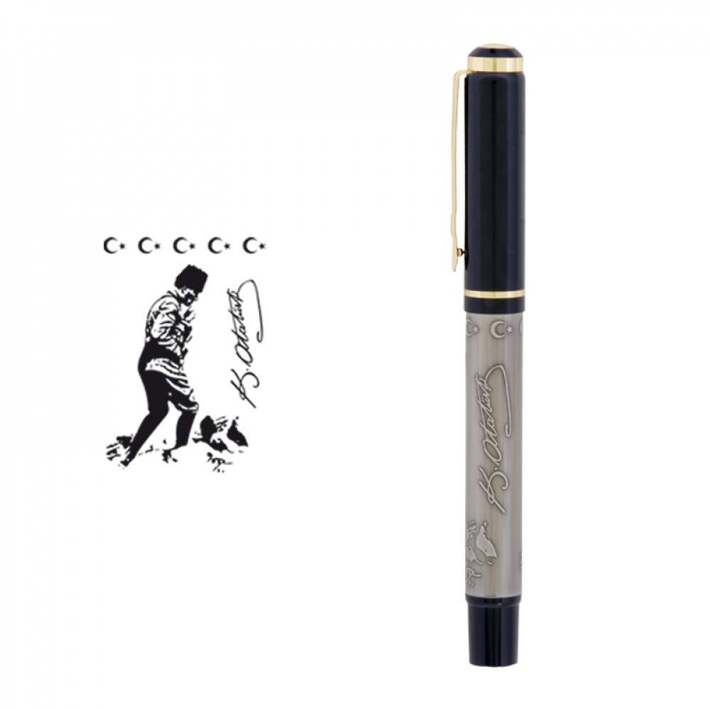 Kalem Kabartma Figürlü Metal Roller ym661 R