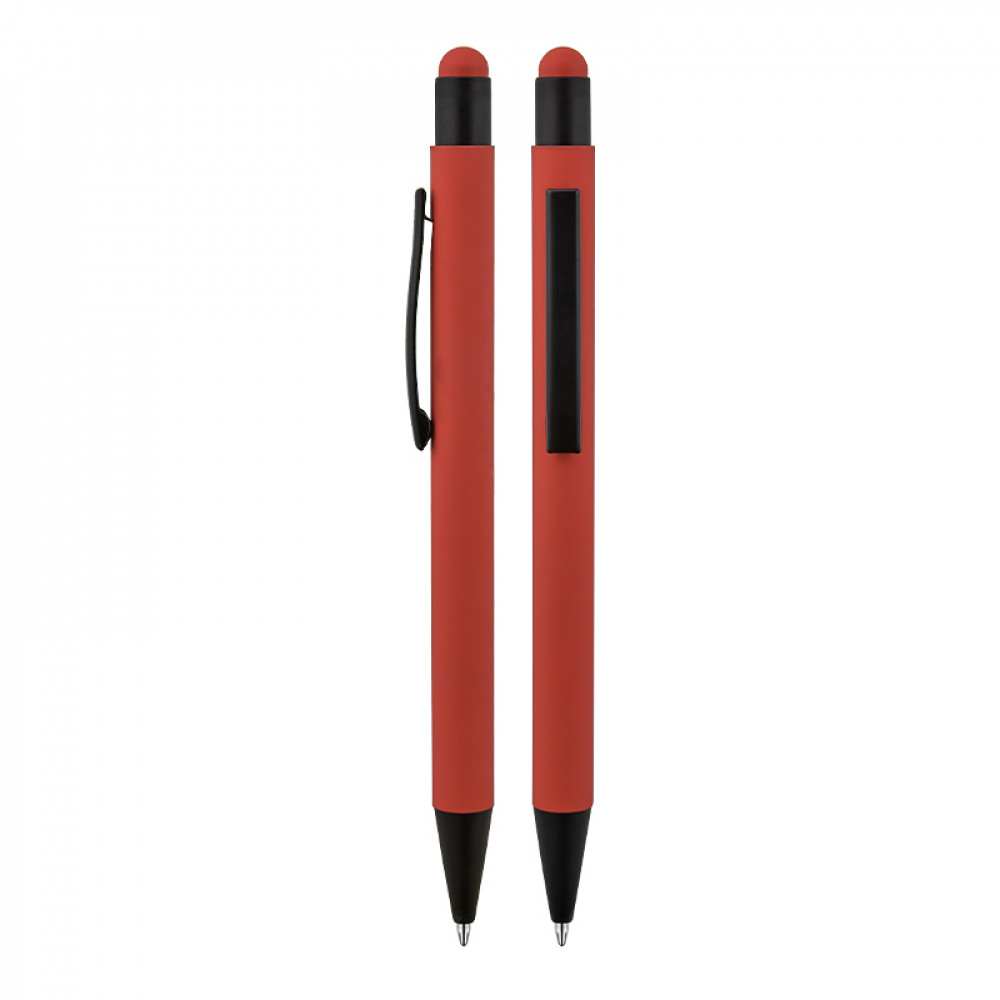 Kalem Metal Tükenmez Touchpen Rubber Gövde