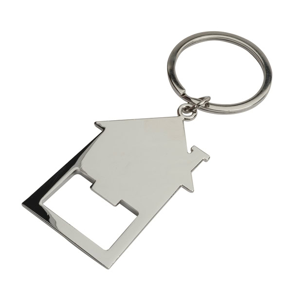 Metal Anahtarlık Ev Şeklinde Açacak Anahtarık u30535